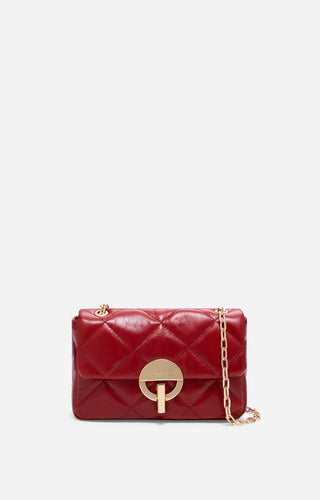 VANESSA BRUNO - Medium Moon Bag - Rubis