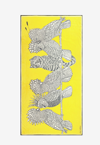 INOUI - Scarf Caracat 100 - Yellow