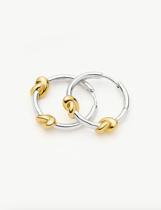 MISSOMA - Lucy Williams Knot Small Hoops Earrings