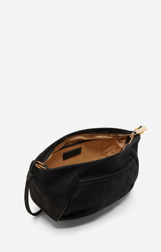 VANESSA BRUNO - Lune Pochette - Black Nubuck