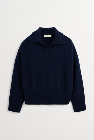 SKALL - PRE-ORDER Dean V-Neck Jumper - Navy