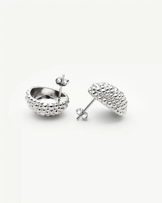 MISSOMA - Baya Dome Stud Earrings - Silver