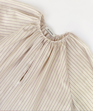 BELLEPIECE - Ernesto Blouse - Abricot Stripe
