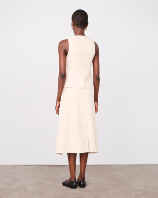 Officine Générale - Lane Vest - Cream
