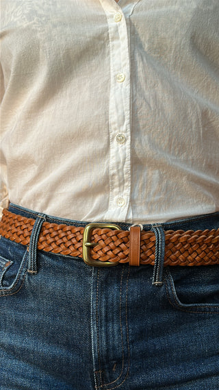 DRAGON DIFFUSION - Belt Square Buckle - Safari