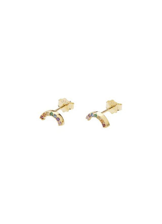 Pico Copenhagen - Rainbow Studs Petit - Gold