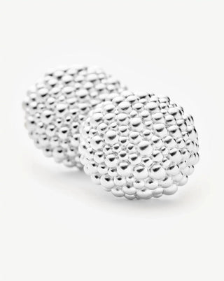 MISSOMA - Baya Dome Stud Earrings - Silver