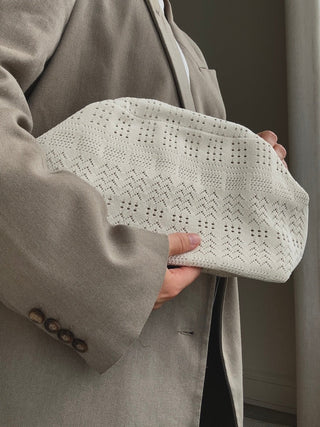 Pico Copenhagen - Rosalia Clutch - Zebra/Beige