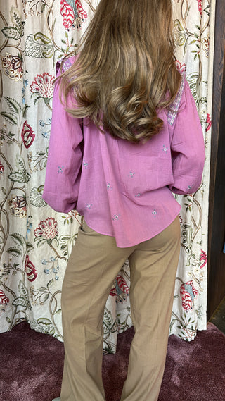 BA&SH - Dalila Blouse - Rose