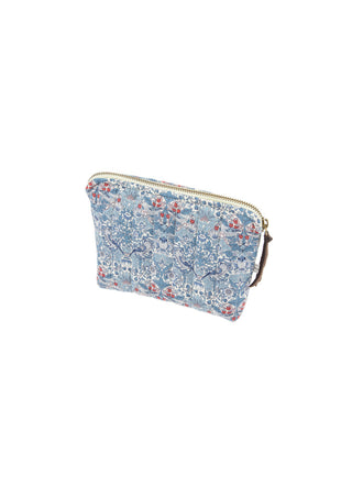 BON DEP - Pouch XS Liberty - Strawberry Thief Blue