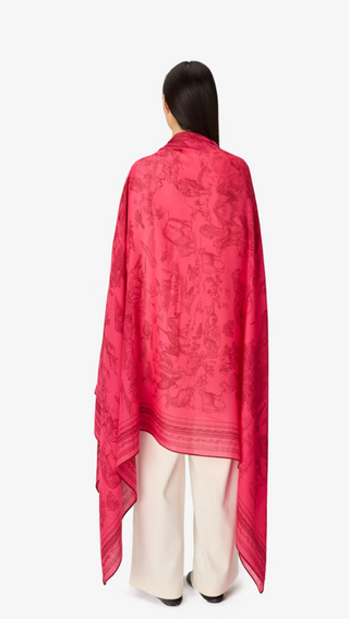 INOUI - Scarf Reverie 130 - Fuchsia