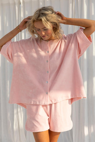BONGUSTA - Naram Gym Shorts - Blush