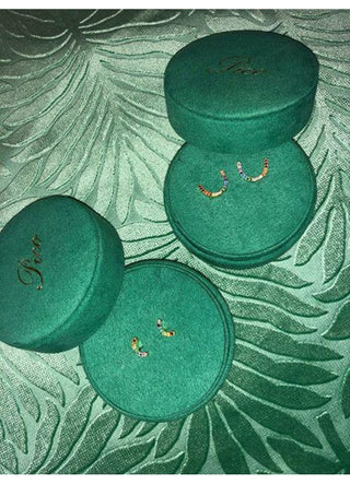 Pico Copenhagen - Rainbow Studs Petit - Gold