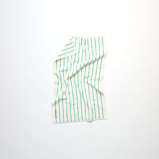 BONGUSTA - Naram Hand Towels - Pure White & Grass