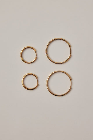 Englund1917 - Classic Hoops Medium - Gold