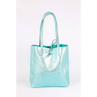 MAISON FANLI - Sac Cabas - Bleu Turquoise Irise