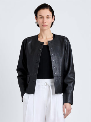PROENZA SCHOULER - Robin Leather Jacket - Black