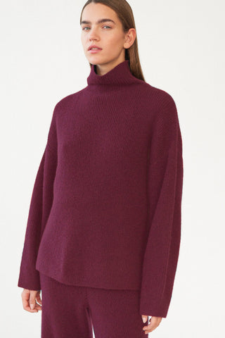 KOKOON - Bez Rib Knit - Burgundy