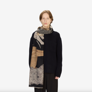 INOUI - Scarf Toutou 100 - Black
