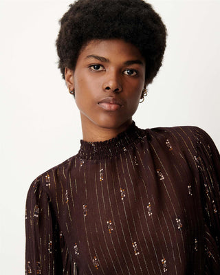 SESSÙN - Duchess Blouse - Coffea Domiu
