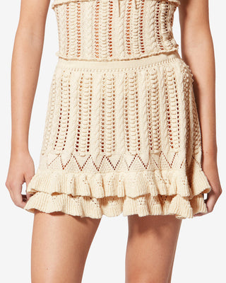 ISABEL MARANT ÈTOILE - Nelle Skirt - Ecru