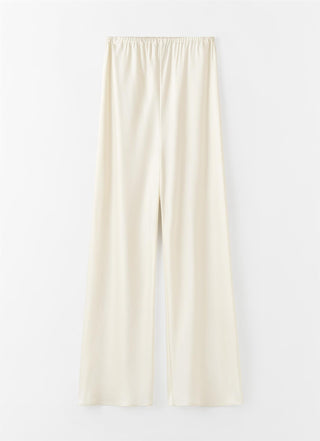 ALMADA LABEL - Bias Satin Pants - Vanilla