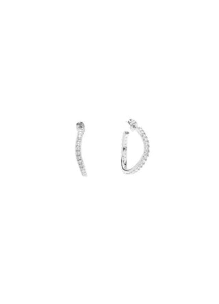 Pico Copenhagen - Amelia Studs - Clear Silver
