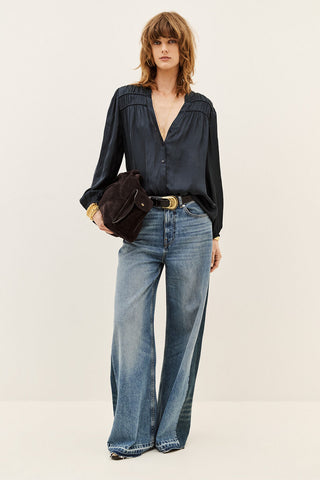 BA&SH - Cessia Shirt - Encre