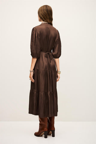 BA&SH - Cleli Dress - Chocolat