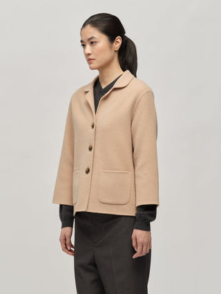 People's Republic Of Cashmere - Women's Overshirt Jacket - Camel