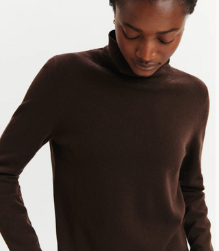 BOMPARD - Classic Turtleneck Sweater - Chocolat