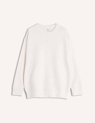 MAISON KITSUNÉ - Baby Fox Oversize Sweatshirt - Mauve