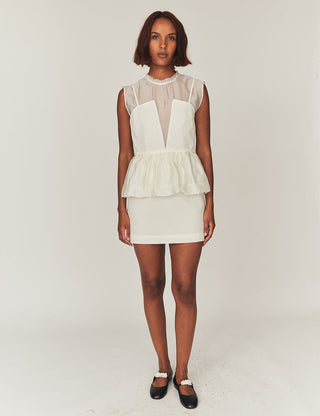 The Garment - Daphne Short Dress - Cream