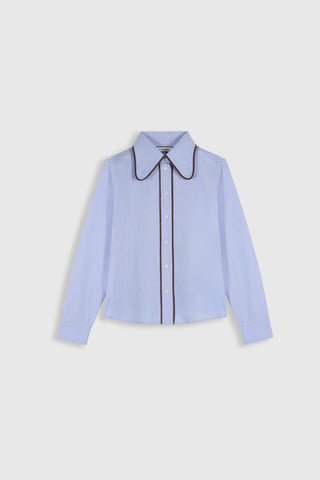 MARIA DE LA ORDEN - Ala Shirt - Sky Blue