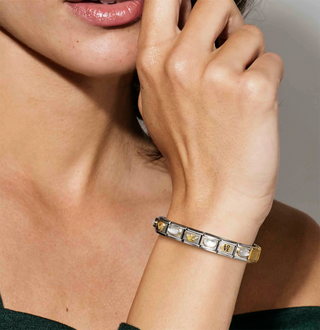 Nomination - Link CLASSIC steel 18k gold LONDON BUS DOUBLE DECKER