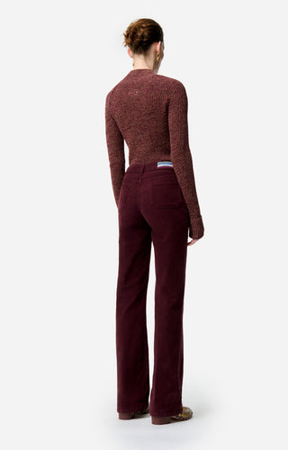 VANESSA BRUNO - Dompay Jeans - Bordeaux