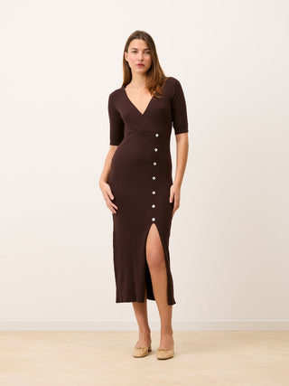 Rouje - Mila Dress - Chocolate