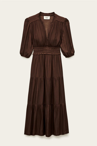 BA&SH - Cleli Dress - Chocolat