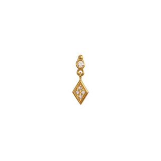 STINE A - Miss Princess Earring W/Harlekin - Gold