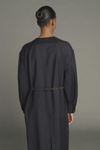 SOEUR - PRE-ORDER Helie Dress - Blue/Navy