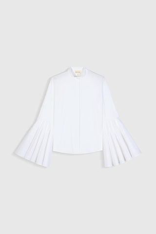 MARIA DE LA ORDEN - Bellflower Shirt - White