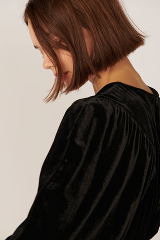 DES PETITS HAUTS - Landria Dress - Noir