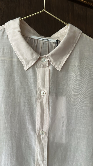POMANDÈRE - Cotton Silk Shirt - Cream