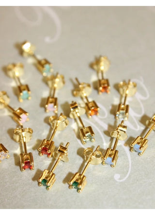 Pico Copenhagen - Cecilie Crystal Stud - Clear