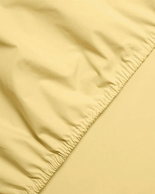 SUITE702 - Fitted Sheet 180x200 - Butter Yellow
