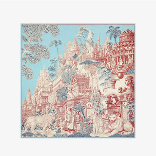 INOUI - Square 130 Piranesi - Turquoise