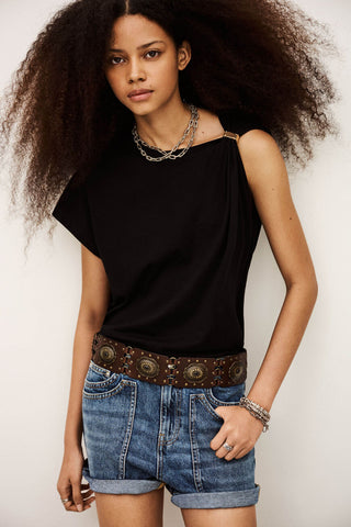 BA&SH - Allia T-Shirt - Noir