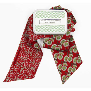 LES BELLES VAGABONDES - Bandeau Flor de Sol - Rouge
