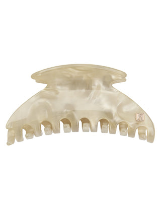 BON DEP - Claw Clip 9cm Handmade - Ivory