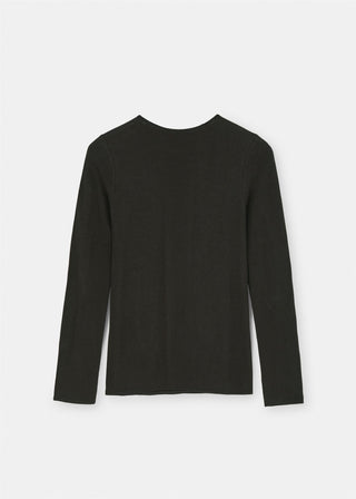 AIAYU - Gentle Long Sleeve - Dark brown